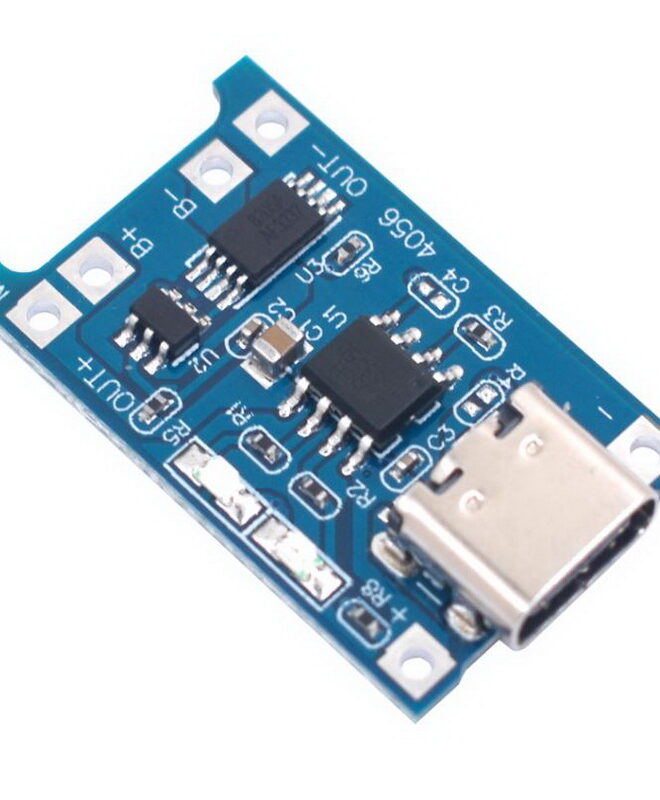TP4056 USB-C LIION POLNILEC